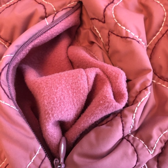 Athleta Quilted Jacket Fleeced-Lined w/Zip Pockets - Picture 12 of 13